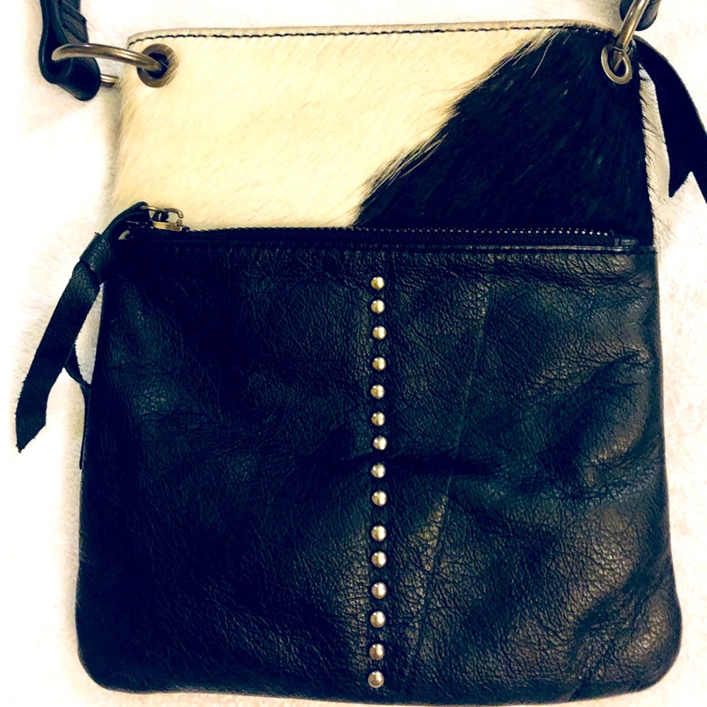 Crossbody Hair on Hide Purse New
